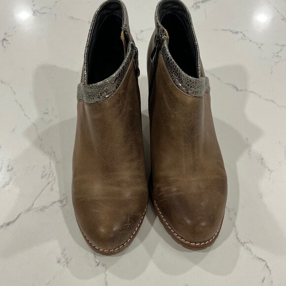 Antelope Ankle boots brown distressed leather size 38 - Picture 9 of 15